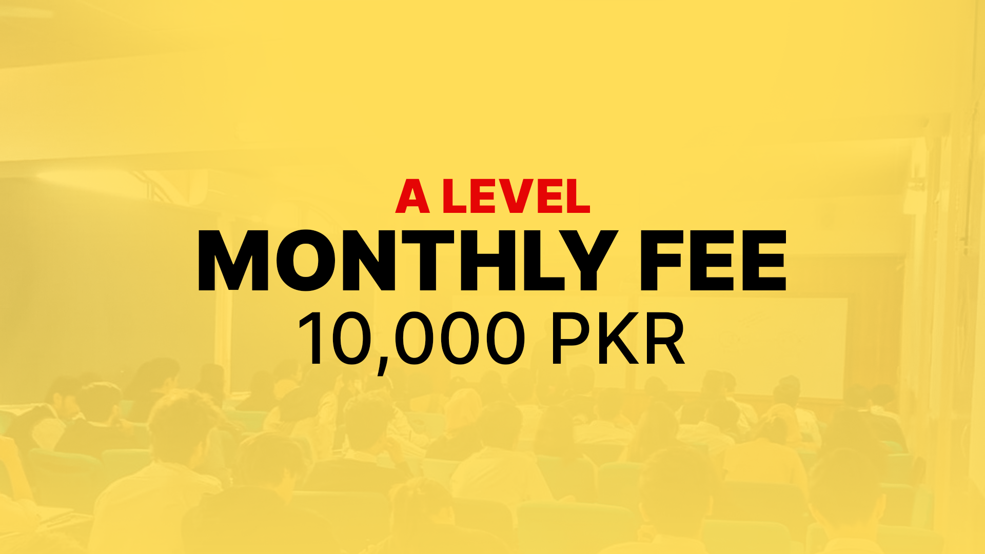 AS/A2 Level Monthly Fee